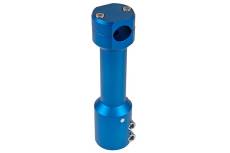 Potence de guidon droite STR8 MBK Nitro bleu mat