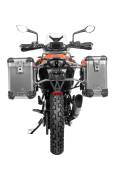 Valise Touratech ZEGA Pro 31/38 - Support gris inclus - Alu