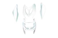 Kit carnage 4 pices Blanc MBK Nitro avant 2013
