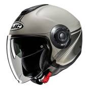 Casque jet HJC i40N Vision MC5SF gris/noir mat- M