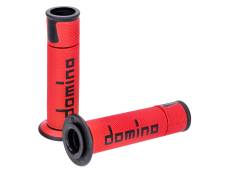 Poignes Domino A450 On-Road Racing rouge / noir (extrmit