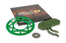 Kit chane 14x53 - 420 Stage6 alu CNC Vert Derbi DRD Pro
