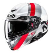 Casque modulable HJC RPHA91 Fensh MC1 blanc/gris/rouge brillant- M