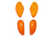 Set 4 cabochons clignotants orange Piaggio NRG MC3