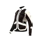 Veste textile femme Dainese Desert Lady gris/noir/gris- 48