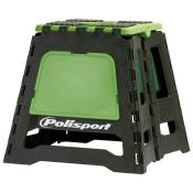 Bquille stand / lve moto pliable Polisport vert