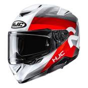 Casque intégral HJC RPHA72 Phyta MC1 blanc/gris/rouge brillant- M