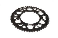 Couronne 53 dents - 420 Stage6 alu CNC Noir Aprilia