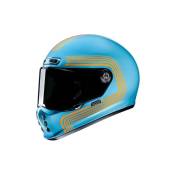 Casque intégral HJC V10 Foni MC27 bleu/orange- XS