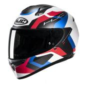 Casque intégral HJC C10 Tins noir/bleu/blanc/rouge mat- 2XL