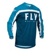 Maillot cross enfant Fly Racing F-16 navy/bleu/blanc- YL