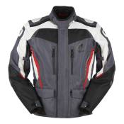 Veste textile Furygan Apalaches noir/gris/rouge- M