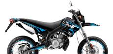 Kit dco Derbi X-Treme 2006 - 2010 Stage6 Bleu
