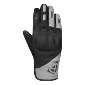 Gants textile/cuir Ixon Pro Oslo noir/gris- XL