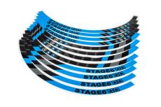 Liseret de jante Moto 17" Stage6 Bleu