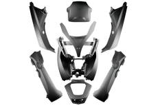 Kit carnage 8 pices Noir mat Piaggio MP3 2008 - 2013