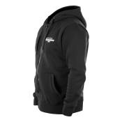 Sweat à capuche zippé Furygan Corpo zip noir/blanc- L