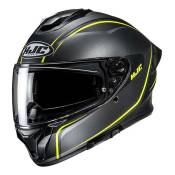 Casque intégral HJC C71 Quez MC3HSF noir/jaune fluo mat- M