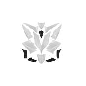 Kit carénage white competition T-Max 530 2015-16