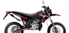Kit dco Derbi X-Treme 2006 - 2010 Stage6 Rose
