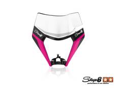 Kit dco plaque phare KTM EXC Stage6 Rose