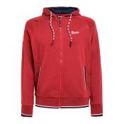 Sweat à capuche Vespa Modernist rouge- 2XL