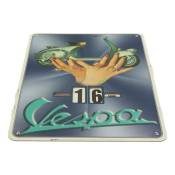 Calendrier perpétuel Vespa bleu