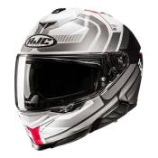 Casque intégral HJC i71 Viz MC1SF noir/gris/rouge mat- XS