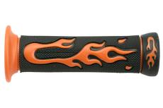 Poignes STR8 Flamme orange / noir