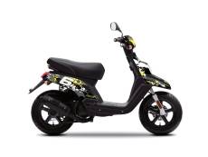 Kit dco MBK Booster aprs 2004 Stage6 jaune / noir