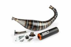 Pot d'chappement Stage6 R/T 80 - 90 Derbi Orange / Noir