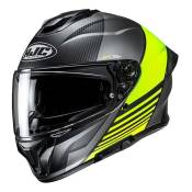 Casque intégral HJC C71 Morix MC3HSF noir/gris/jaune fluo mat- XL