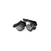 Clignotants noir TNT Crispy à LED Piaggio MP3 400/500cc