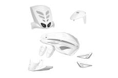 Kit carnage Blanc BCD MBK Stunt
