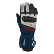 Gants cuir/textile Bering Austral GTX marine/gris/rouge- T10