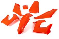 Kit carnage 7 pices Orange Derbi X-treme avant 2011