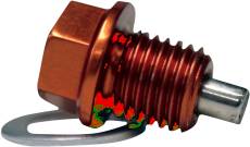 Bouchon de vidange magnetic Moose Racing Orange KTM