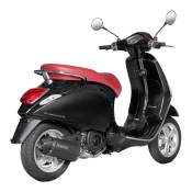 Ligne complète Akrapovic Racing inox noir Vespa Primavera