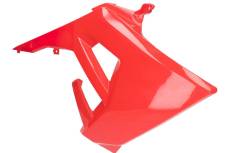 Oue de radiateur droite rouge Derbi Senda / Gilera