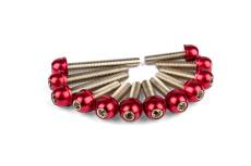 Kit visserie carter de kick MBK Booster Rouge