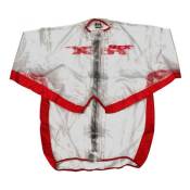 Veste de pluie RFX sport transparent et rouge- M