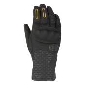 Gants cuir/textile Segura Natcho noir/jaune- T12