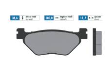 Plaquettes de frein Polini Sintered Yamaha Tmax