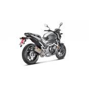 Silencieux Akrapovic Titane Honda NC 750 S 16-17
