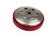 Cloche d'embrayage Racing Piaggio et Peugeot Rouge
