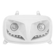 Double Optique R8 Booster 2004>- Blanc