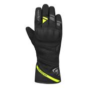 Gants textile/cuir Ixon Pro Midgard noir/gris/jaune vif- L