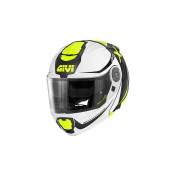 Casque modulable Givi X.27 Dimension noir/blanc/jaune- XL