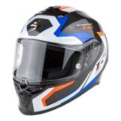 Casque intégral Scorpion Exo-R1 Evo Carbon Air Propel noir/blanc/roug