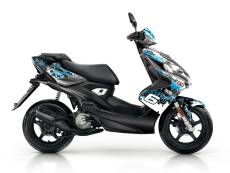 Kit dco MBK Nitro aprs 2013 Stage6 bleu / noir